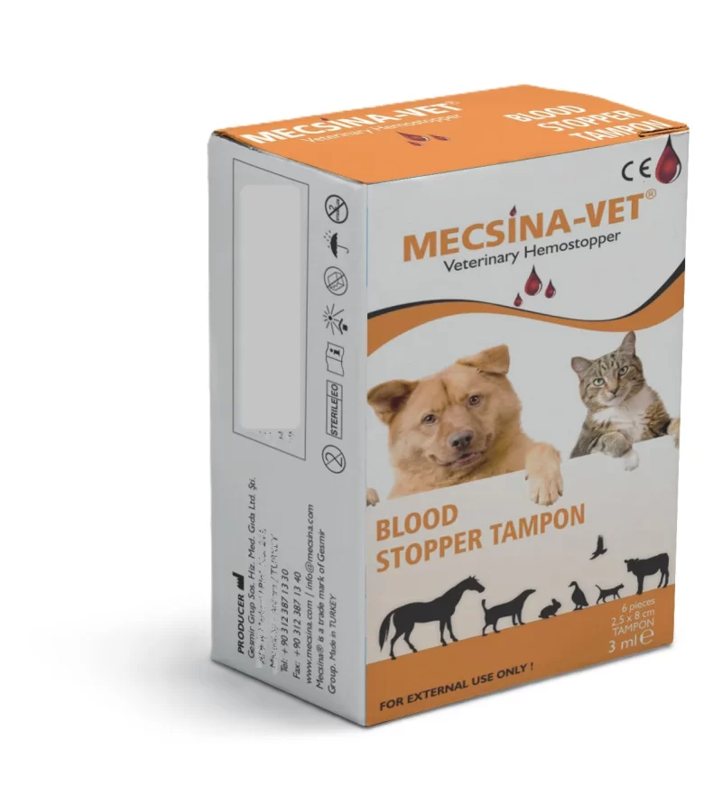 Hemostatic Tampon  (Veterinary) 